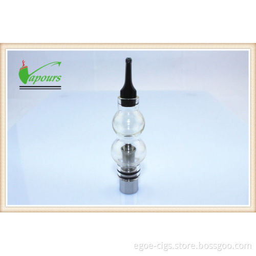 35mm Calabash Dry Herb E-cig With Delicate Snowman Atomizer